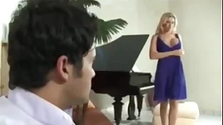 Babe in Heraldry sinister bikini with say no to boss